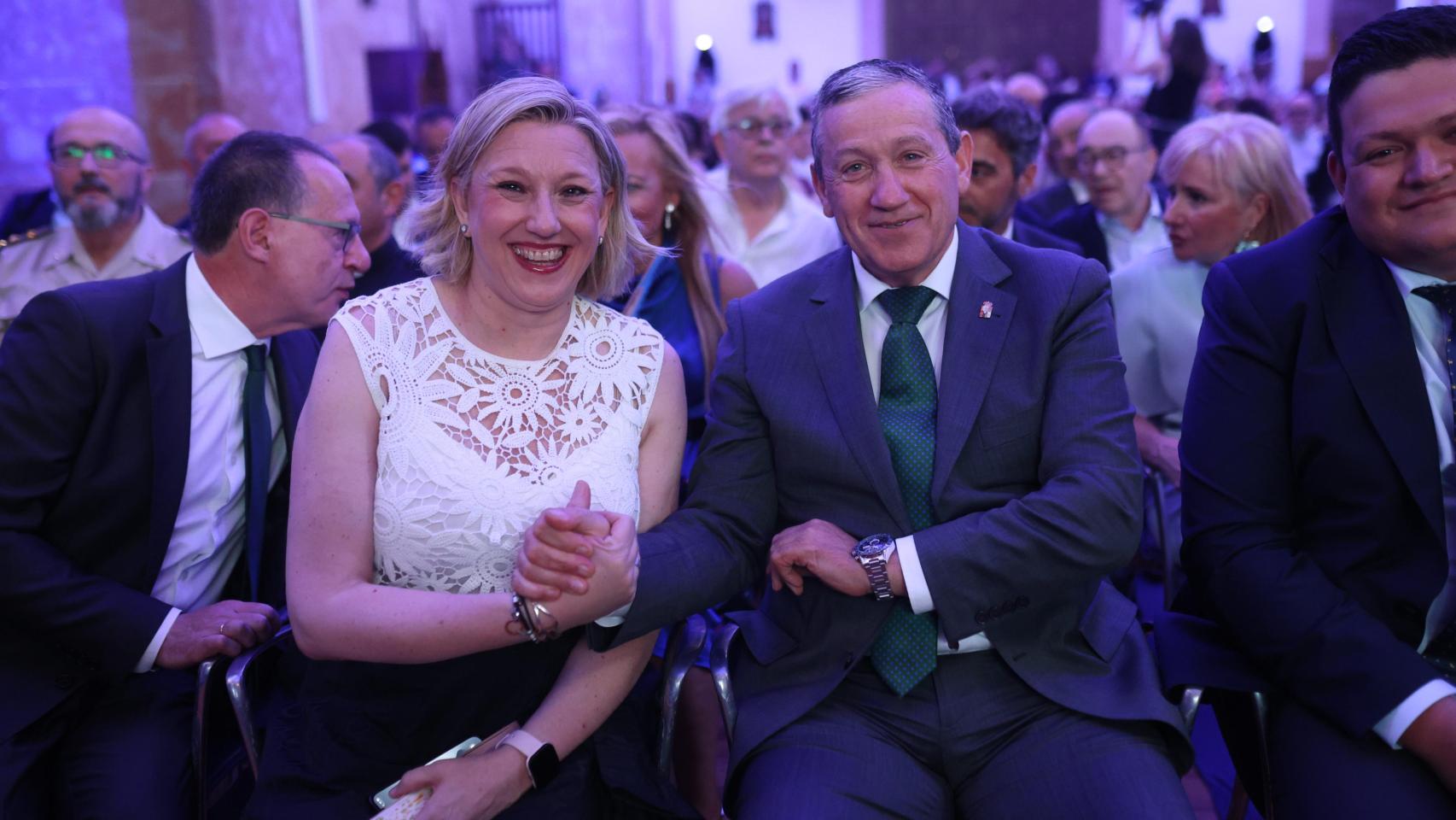 Isabel Blanco junto a Javier Faúndez en el Día de la Provincia de Zamora 2026