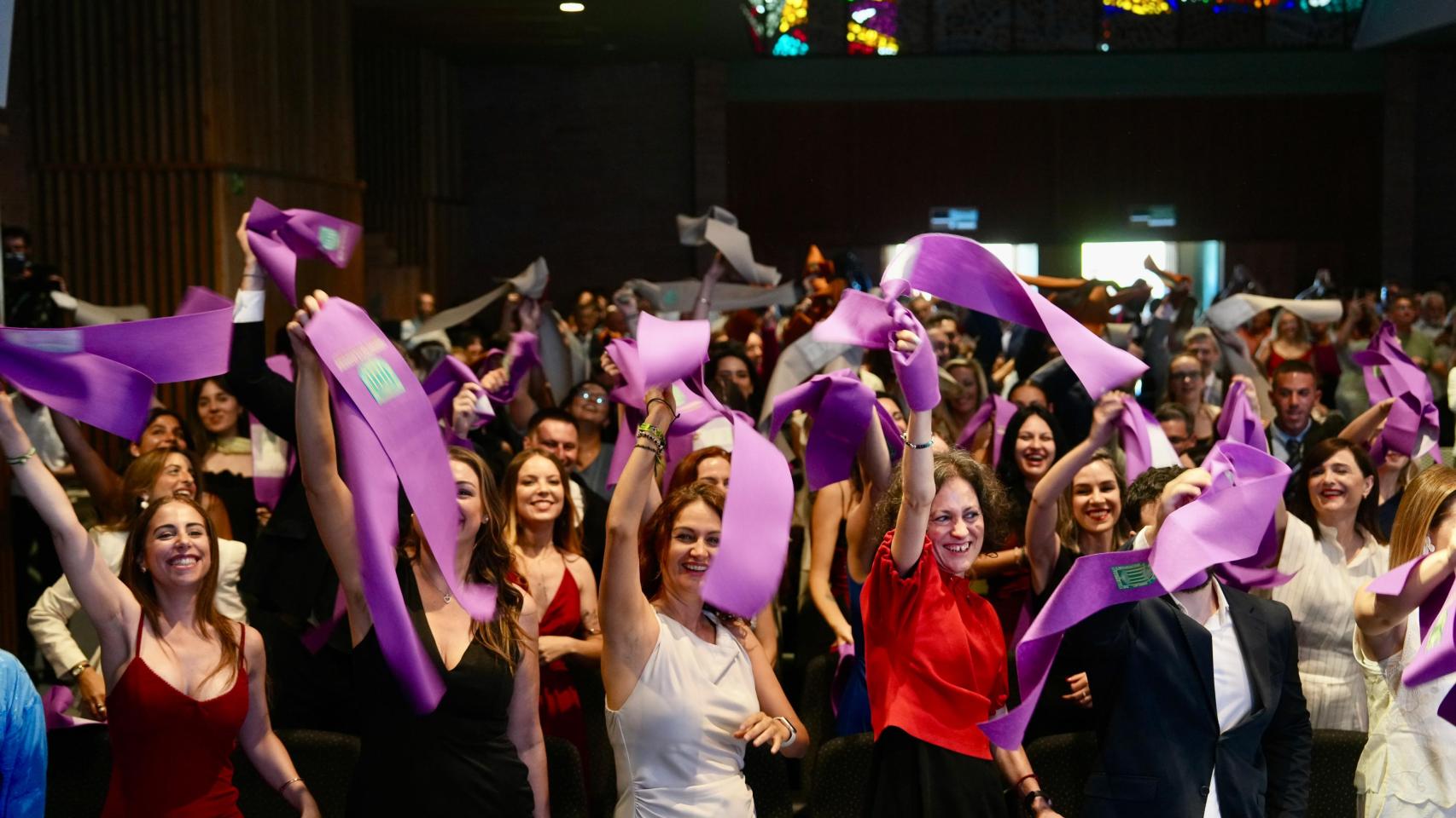 Imagen del acto en la UEMC.