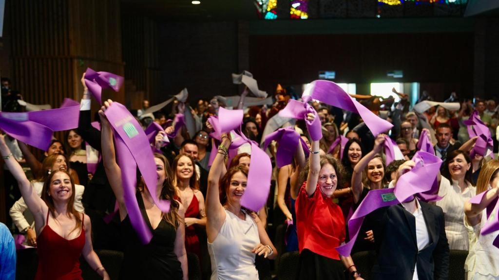Imagen del acto en la UEMC.