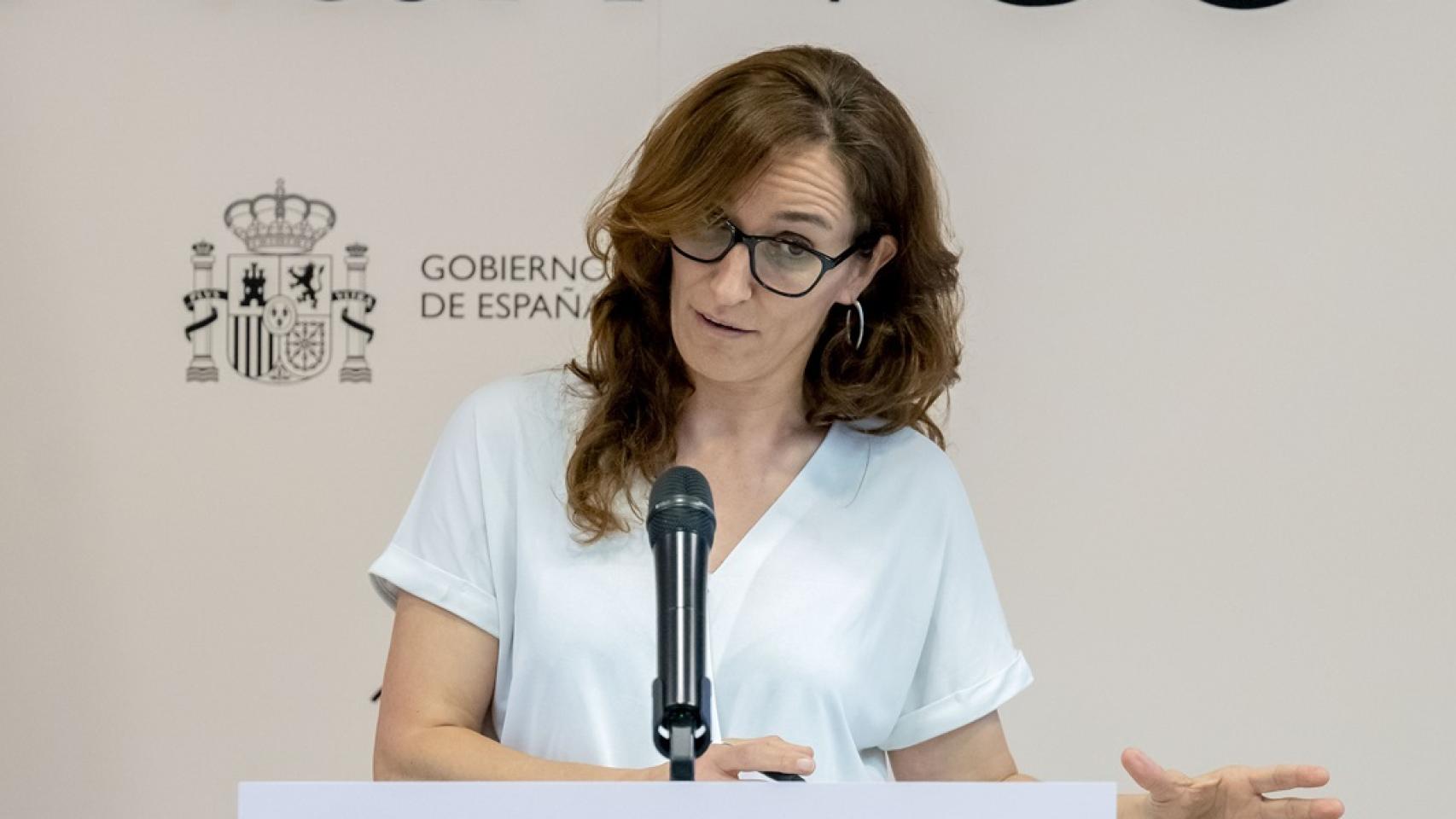 La ministra de Sanidad, Mónica García.