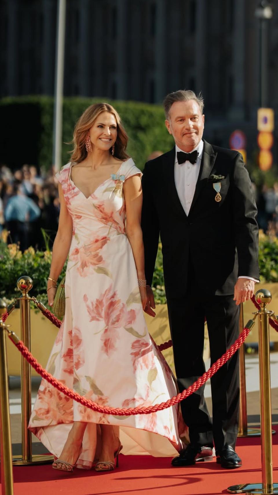 Madeleine de Suecia, con su marido, el estadounidense Christopher O'Neill.