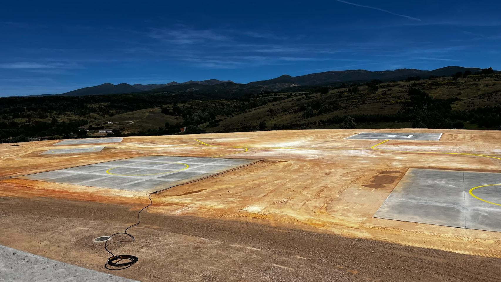 Imagen exterior de la base de Oterico en León.