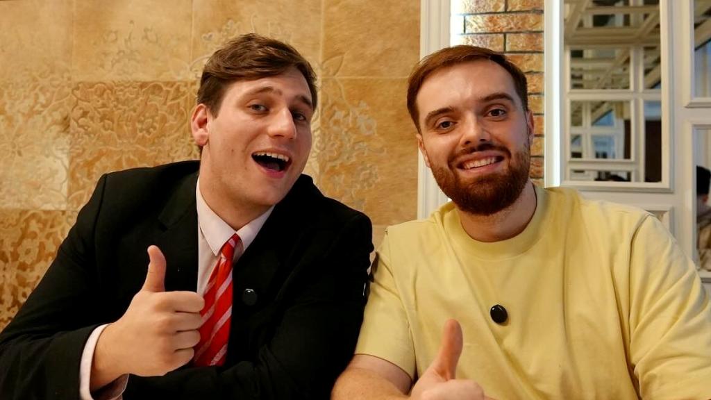 El influencer Gaspi junto a Ibai Llanos en una imagen de las redes sociales. 
