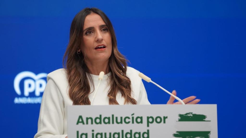 La vicesecretaria de Salud e Igualdad del PP-A, Beatriz Jurado