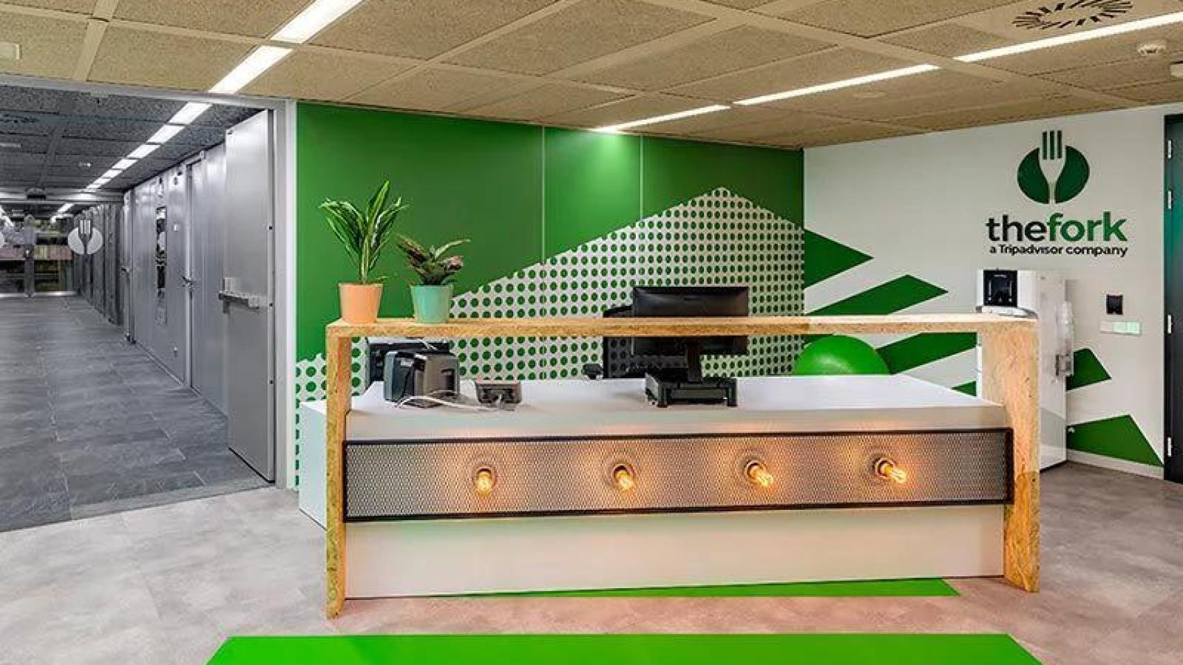 Oficinas de TheFork en Madrid.