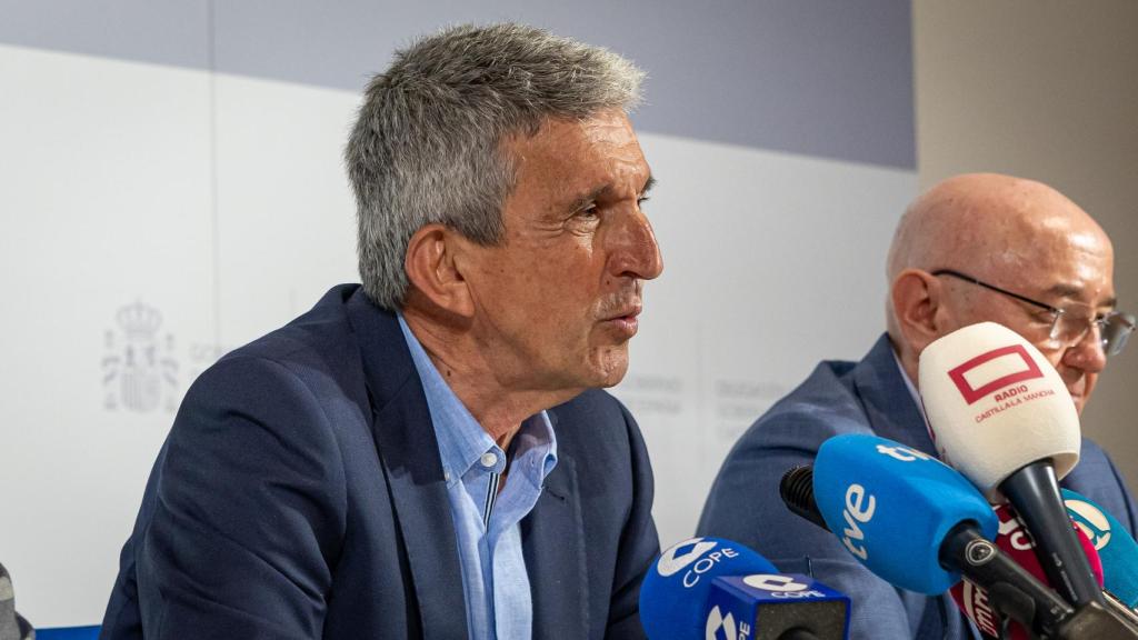 José Pablo Sabrido en rueda de prensa.