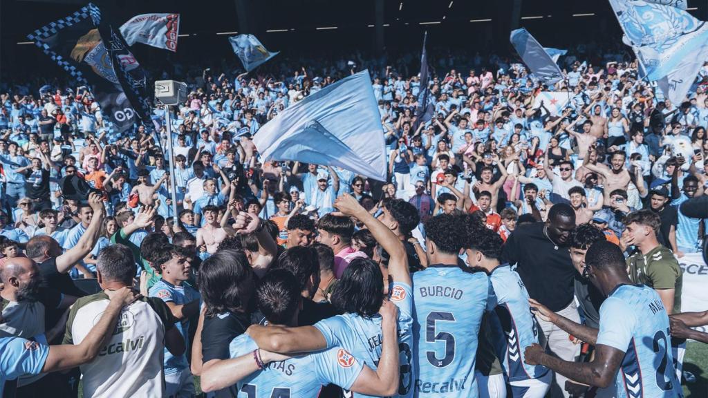 Partido del Celta Fortuna en Balaídos