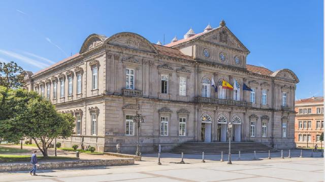Pazo Provincial de la Diputación de Pontevedra.