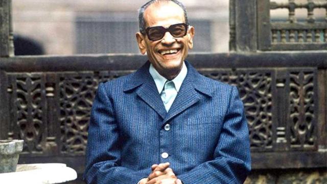 Naguib Mahfuz en 1982. Foto: Omar Ayyub