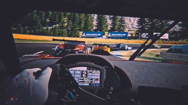 Conducción en primera persona de 'Grand Turismo 7'