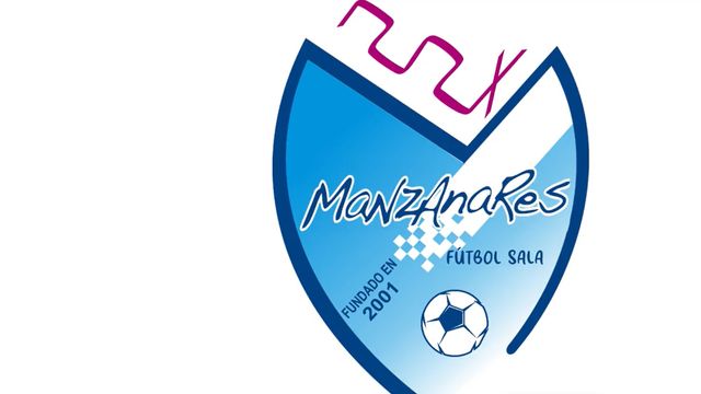 Nuevo escudo del Manzanares Fútbol Sala.