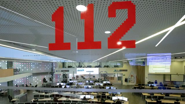 Sala de control del 112.