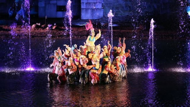Uno de los espectáculos de Puy du Fou en Toledo.