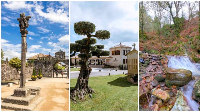 Monasterios, bodegas y senderos en Meis.