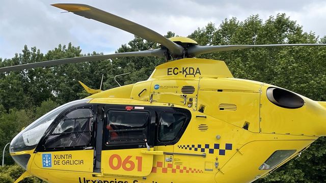 Helicóptero medicalizado del 061