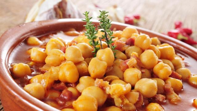 Un guiso de garbanzos