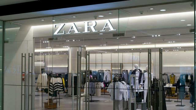 Imagen de archivo de una tienda de Zara