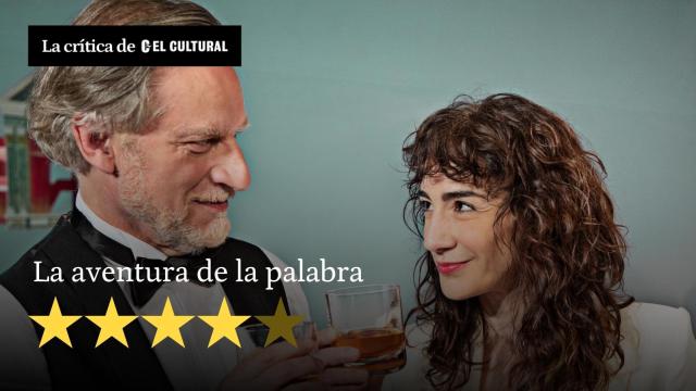 Nancho Novo y Marta Poveda en 'La aventura de la palabra'. Foto: Luiscar Cuevas