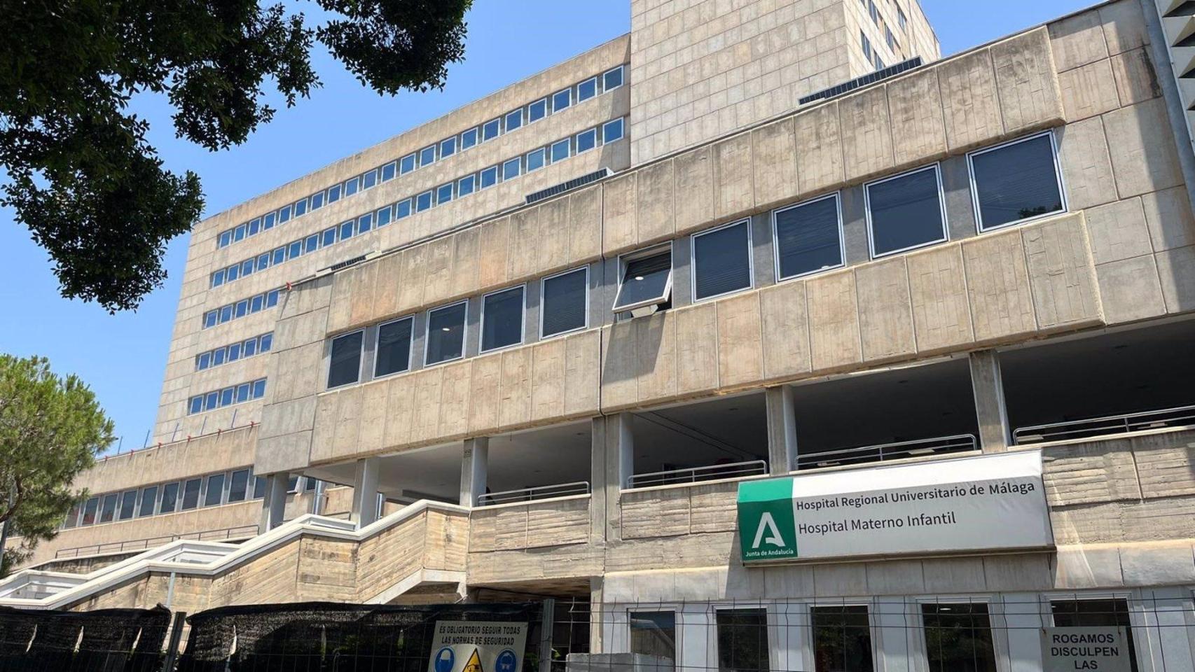 Imagen del archivo del Hospital Materno Infantil de Málaga.