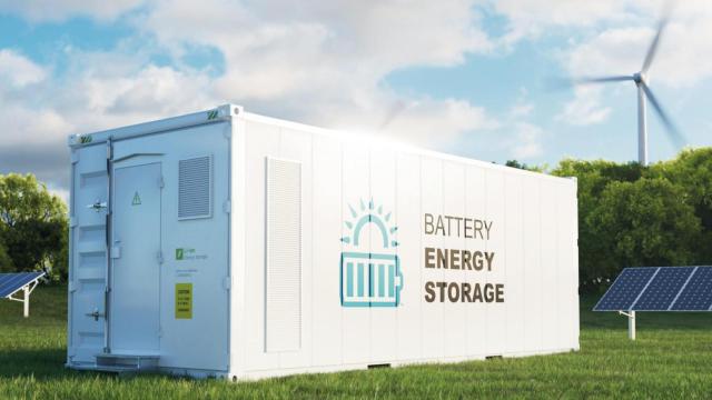 Batería o almacenamiento energético.
