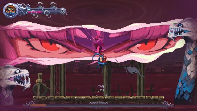 Un fotograma de 'Ninja Gaiden Ragebound'.