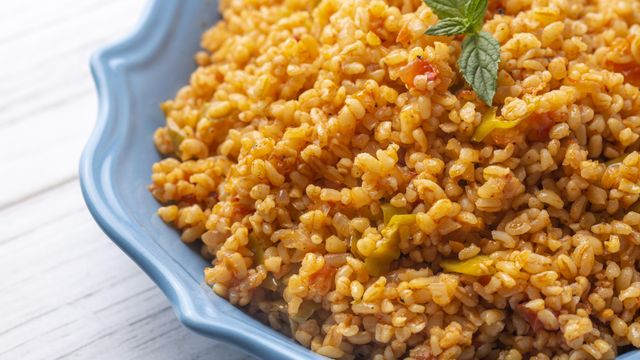 Un plato de arroz