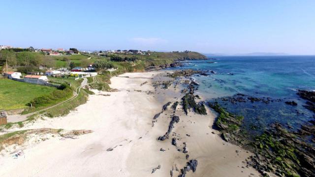 Praia da Pragueira, en Sanxenxo