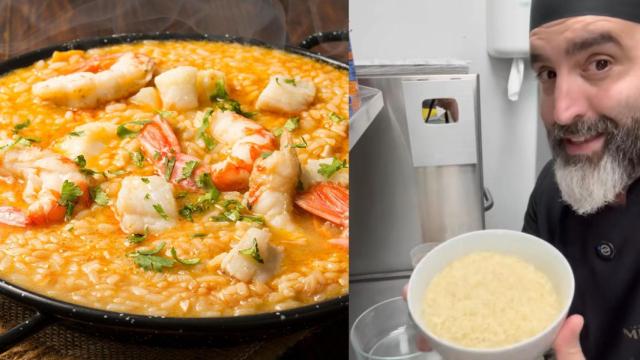 Arroz de marisco.
