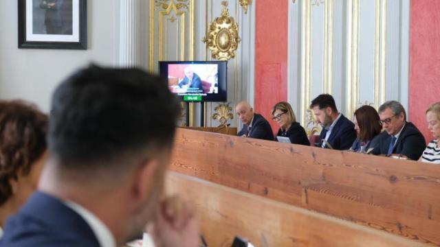 Pleno en el que se aprobó el reajuste de 'LPA Digital'.