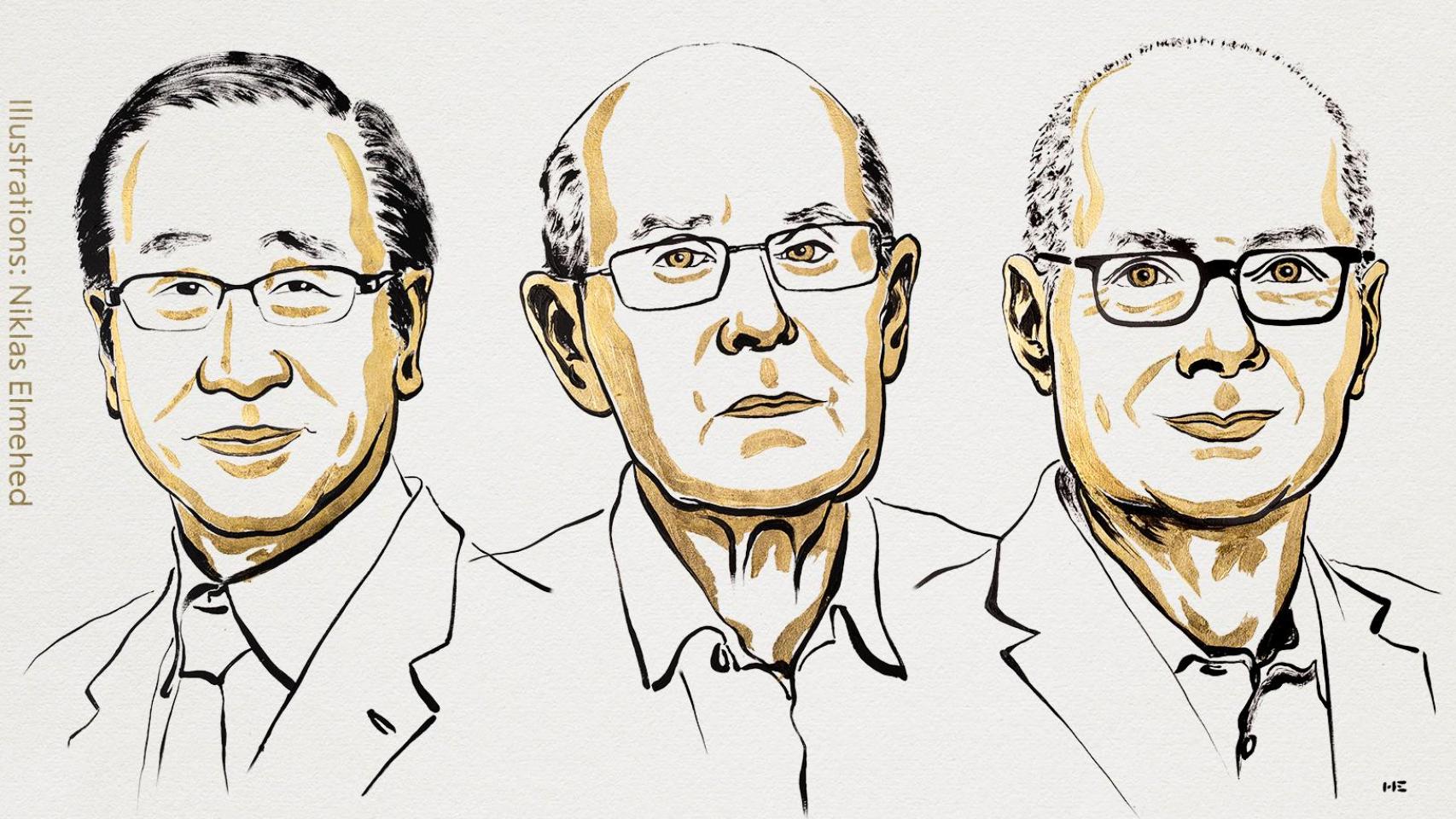 Susumu Kitagawa, Richard Robson y Omar M. Yaghi