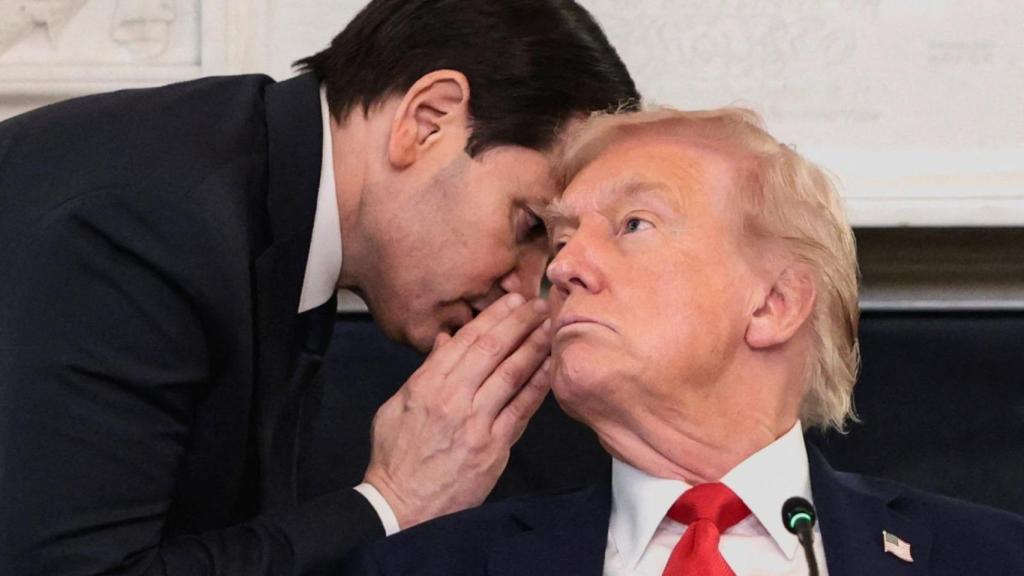 Donald Trump y Marco Rubio, en la Casa Blanca.
