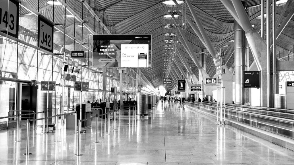 El aeropuerto Adolfo Suárez Madrid-Barajas.