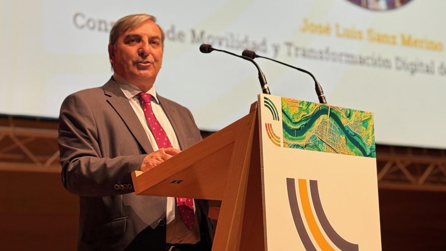 El consejero de Movilidad y Transformación Digital de la región, José Luis Sanz.