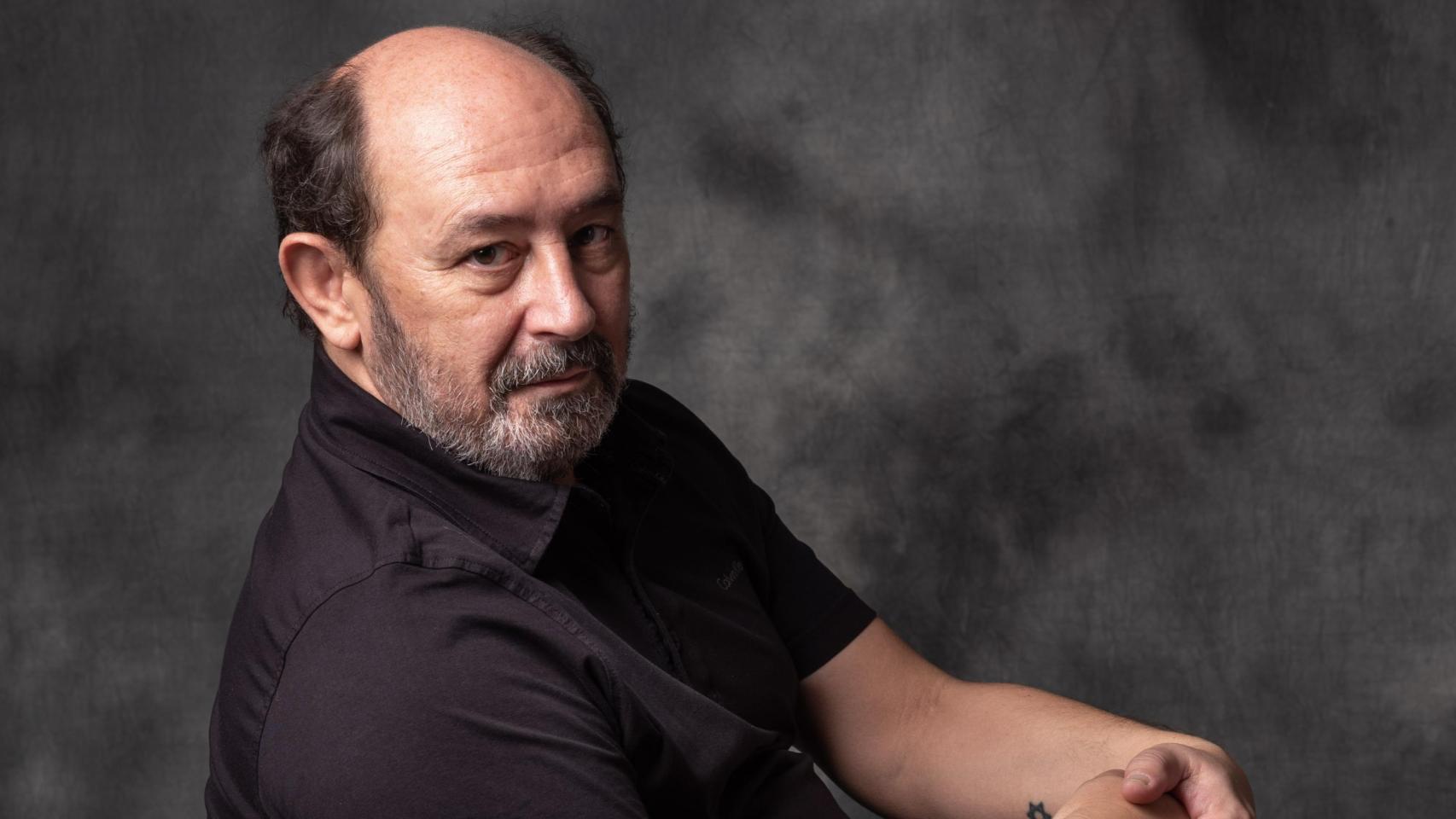 Adolfo García Ortega. Foto: Leo Pérez / Galaxia Gutenberg