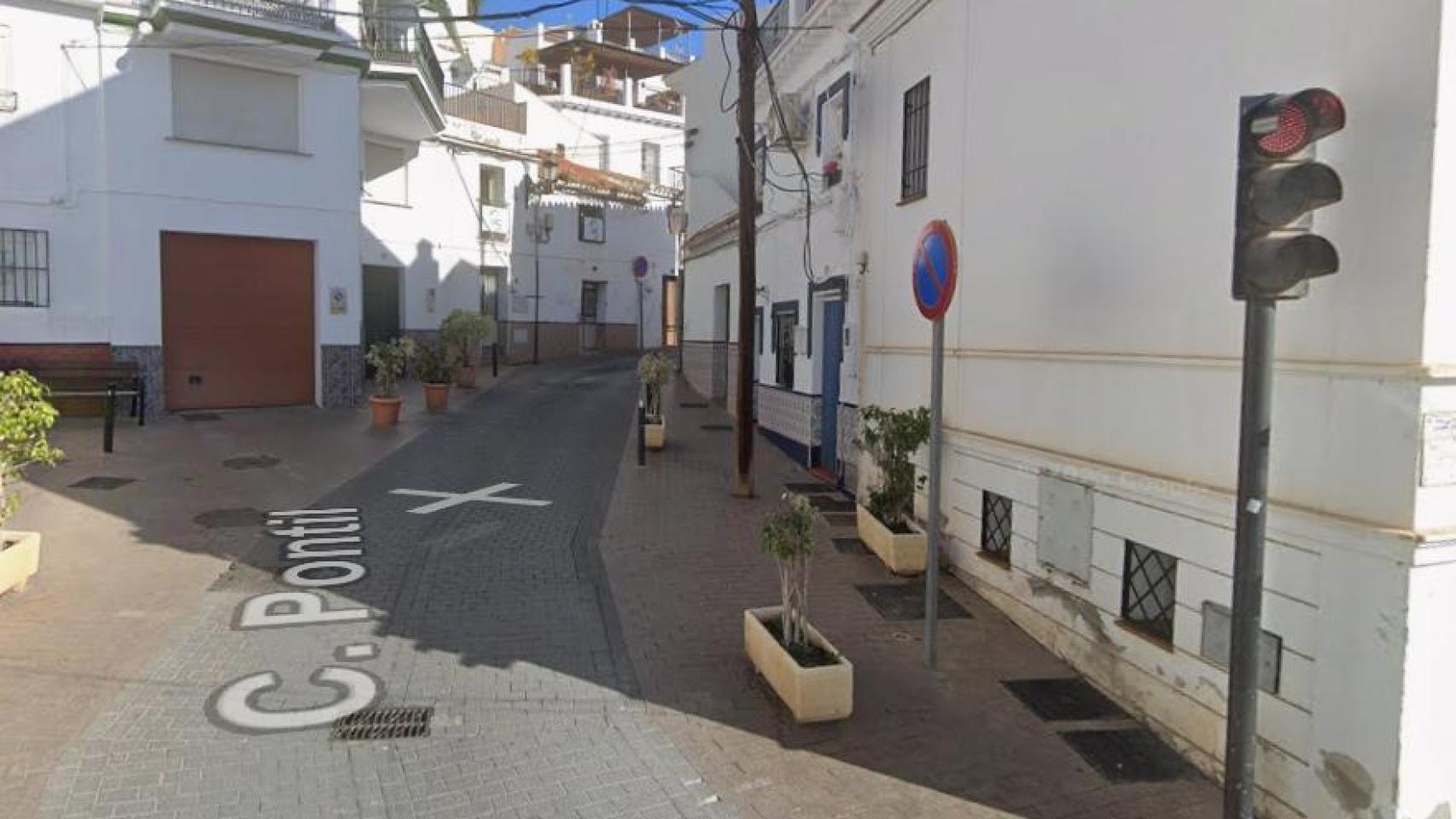 Calle donde han ocurrido los hechos.