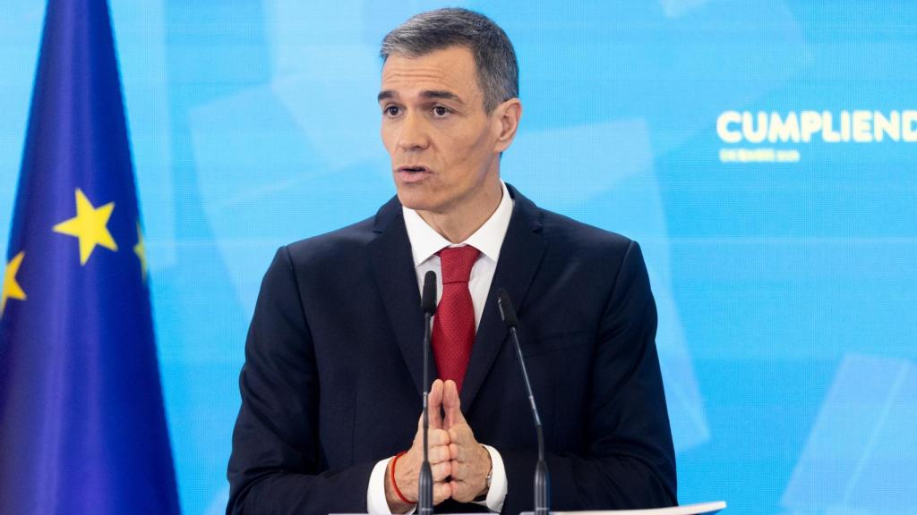 Pedro Sánchez, presidente del Gobierno.