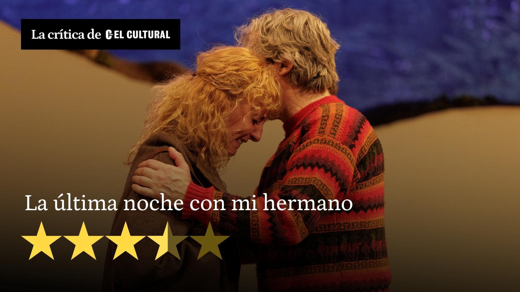 Una escena de 'La última noche con mi hermano'. Foto: Bárbara Sánchez Palomero