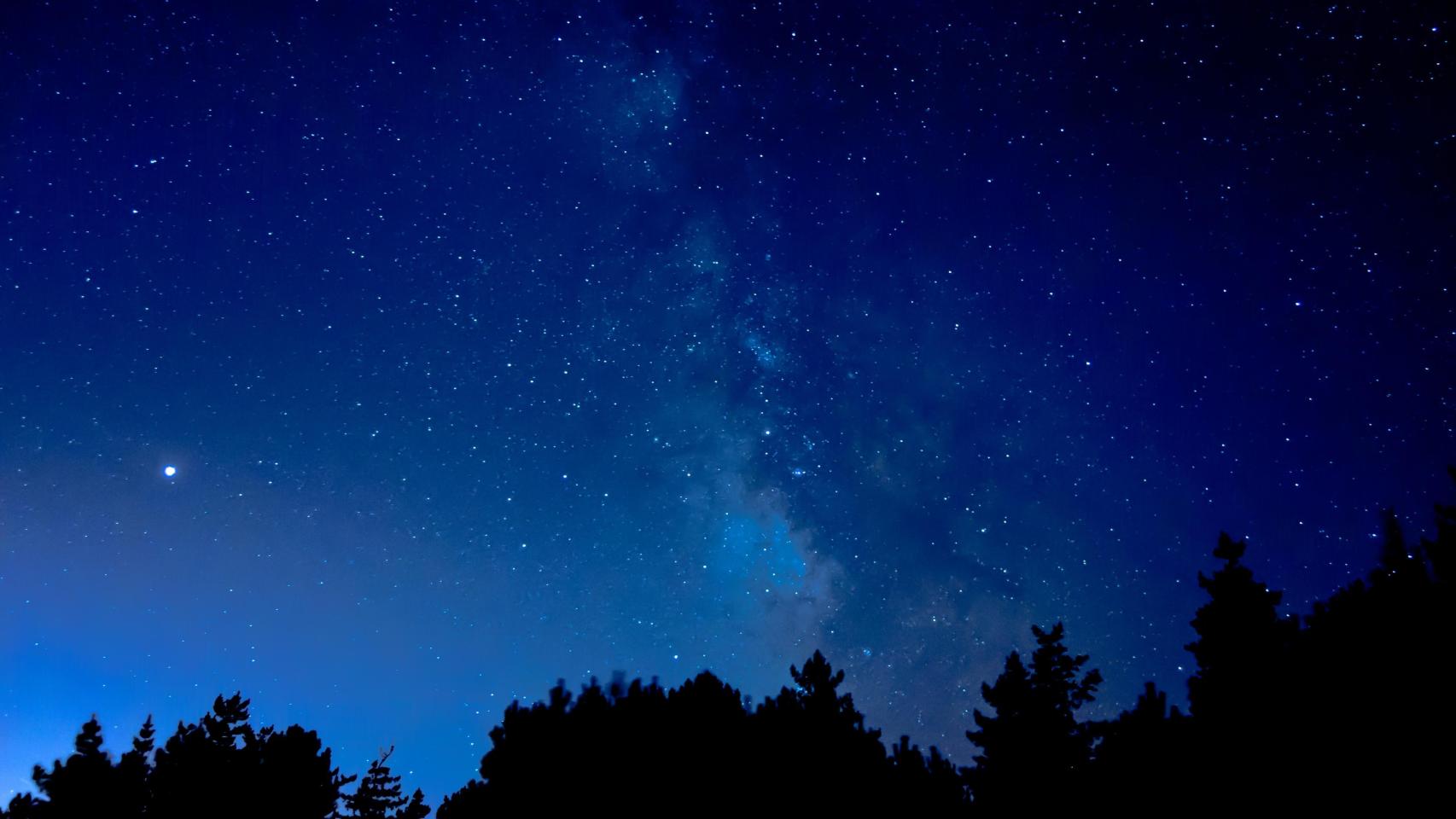 Noche de estrellas desde Porto do Son