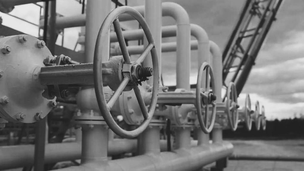 Infraestructura de distribución de gas.
