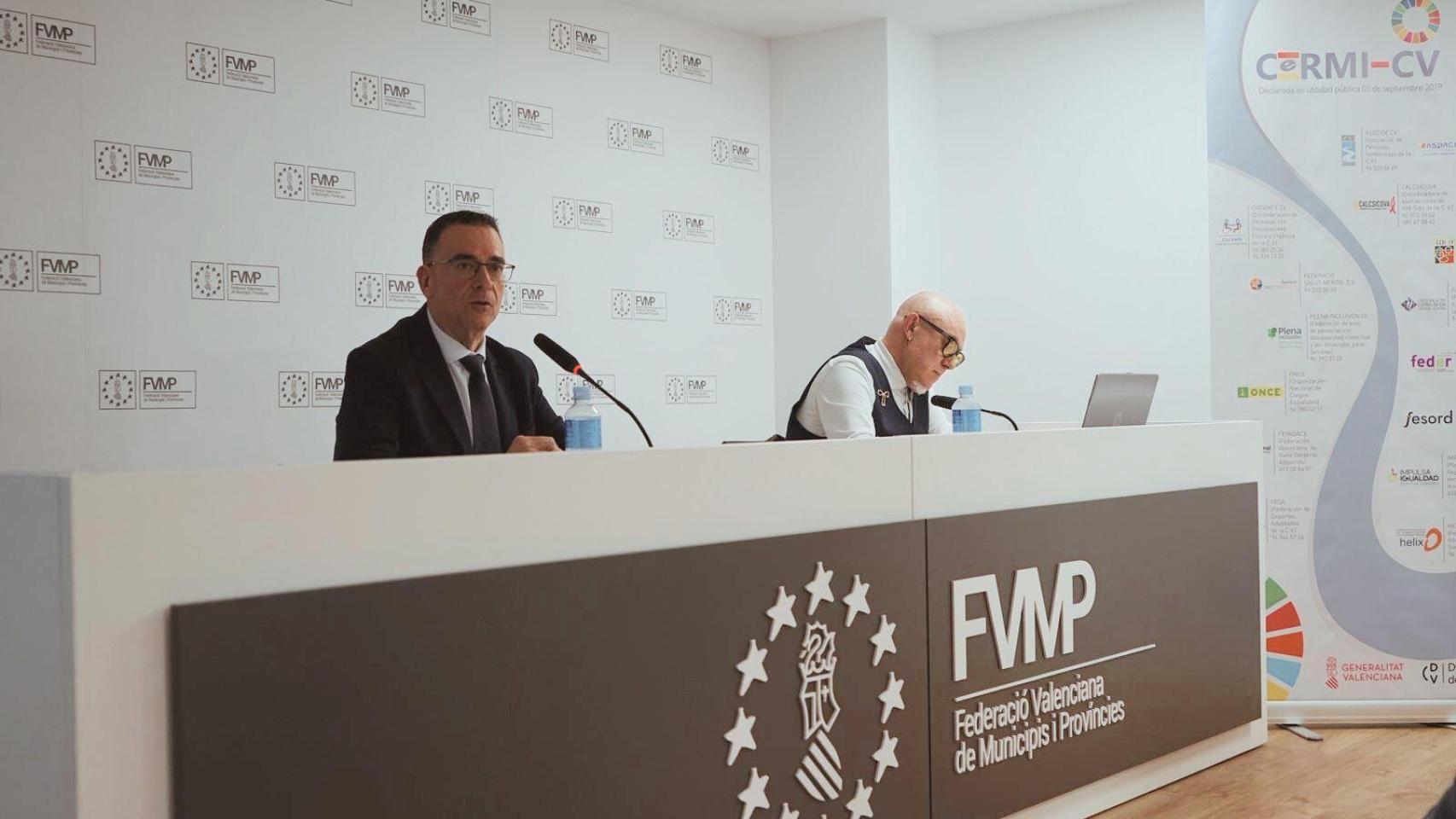 Presentación de las ayudas este jueves. FVMP