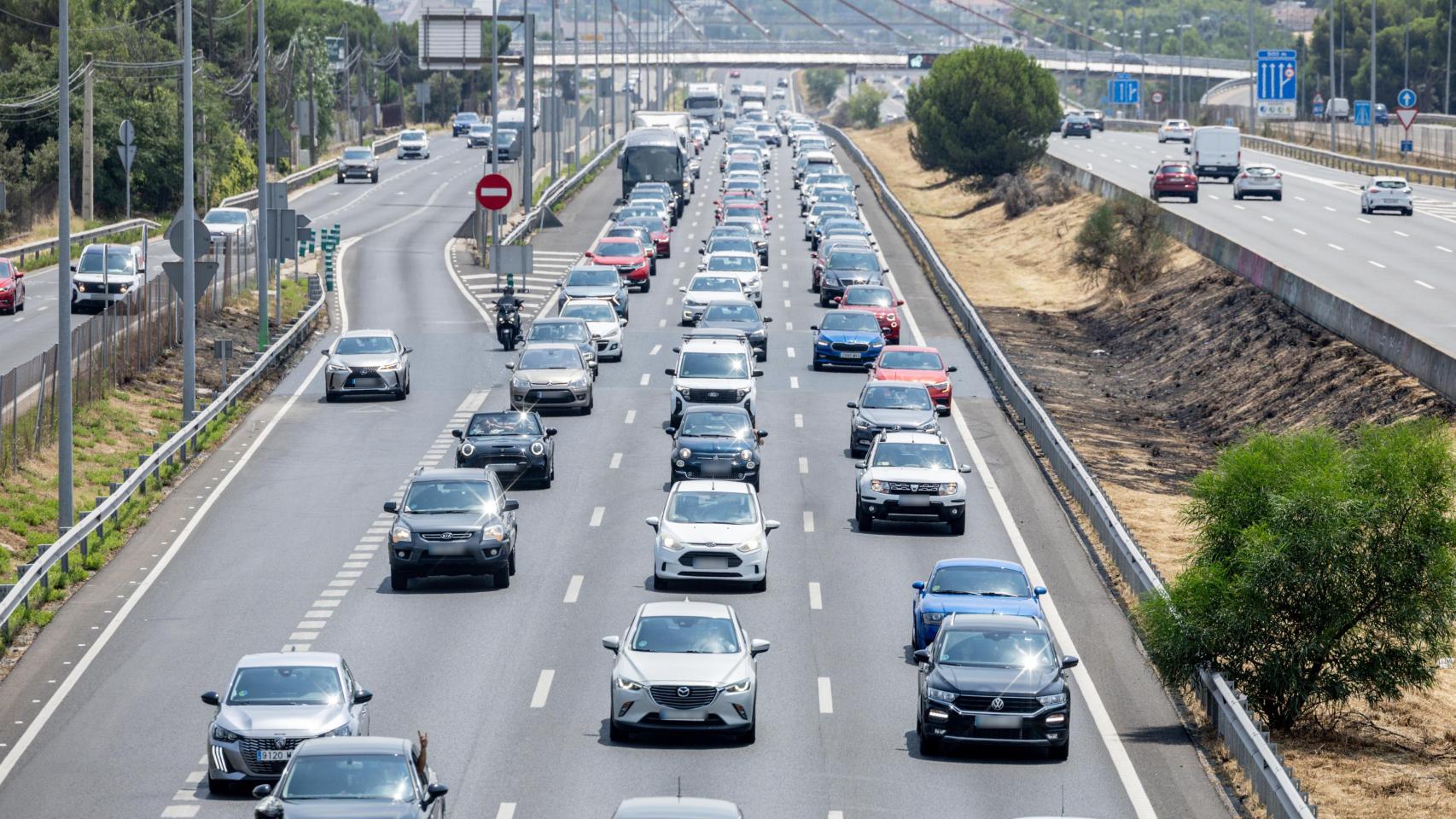Circulación de la A6.