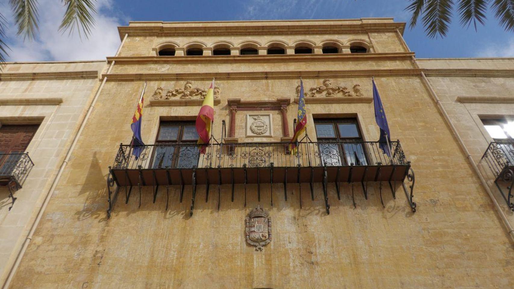 Fachada del Ayto de Elche