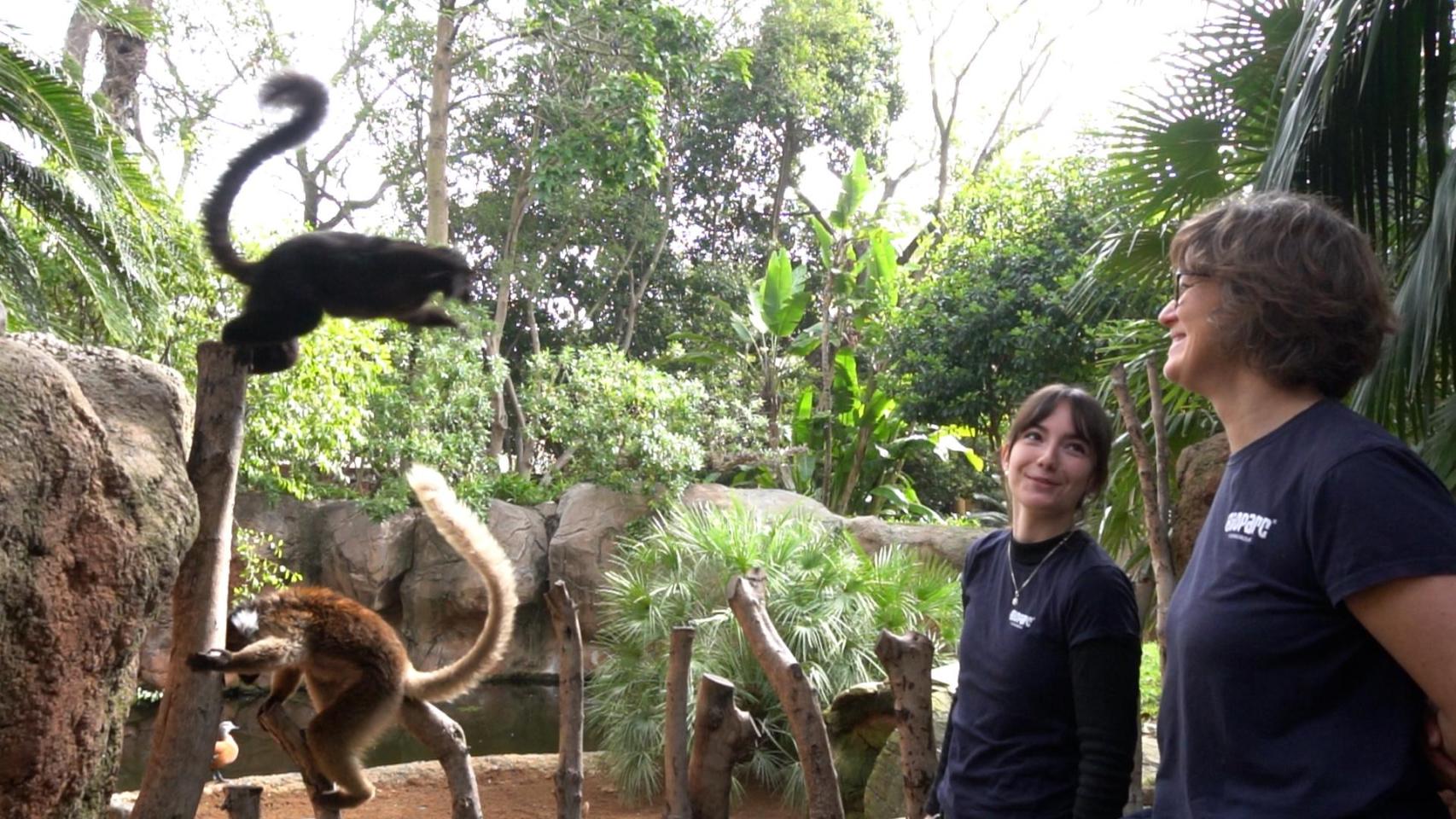 Mujeres trabajadoras de Bioparc Fuengirola.