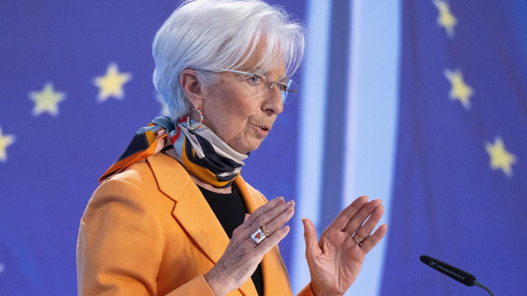 La presidenta del BCE, Christine Lagarde.
