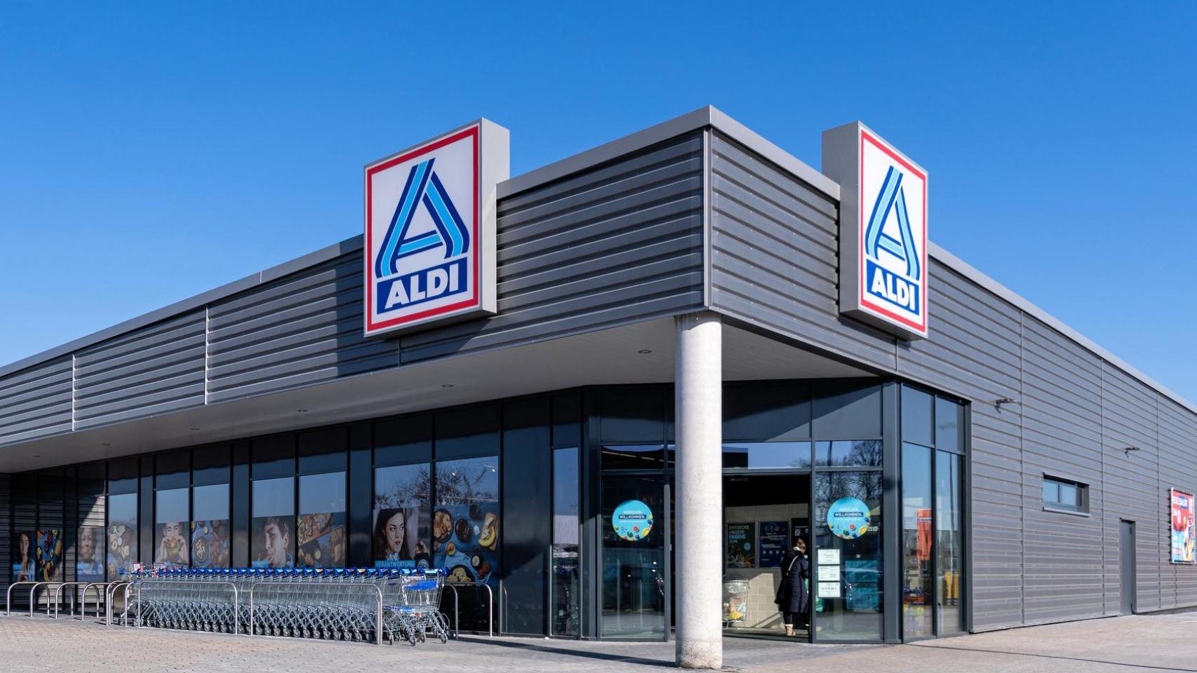 Fachada Aldi.
