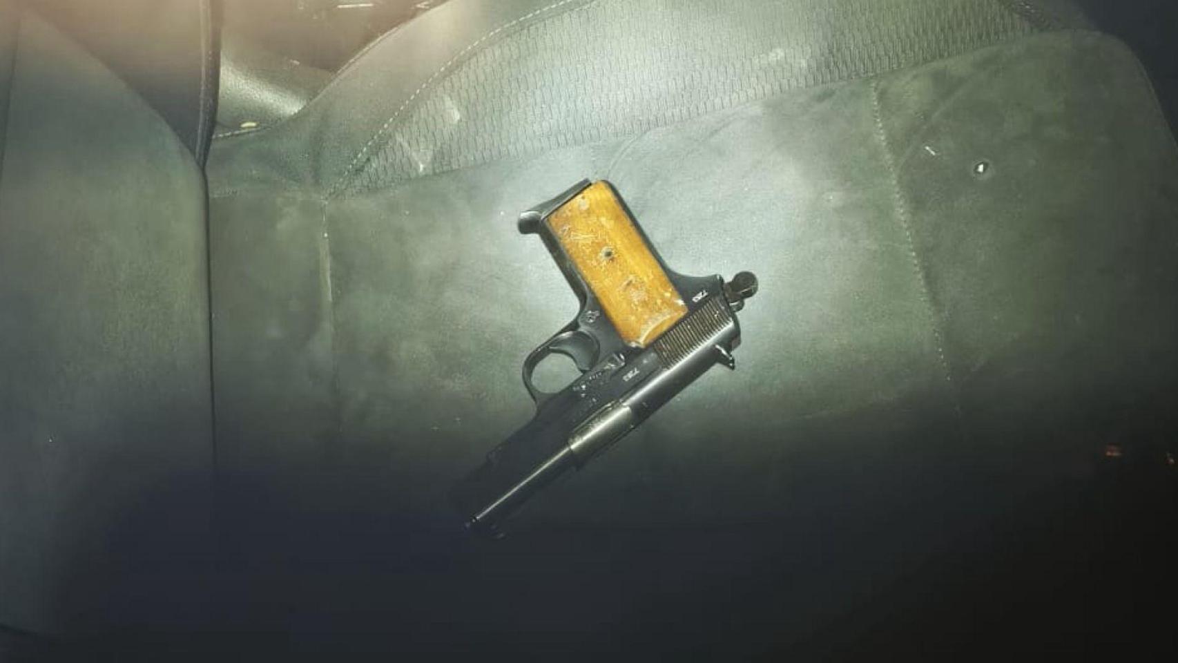 Imagen del arma de fuego.