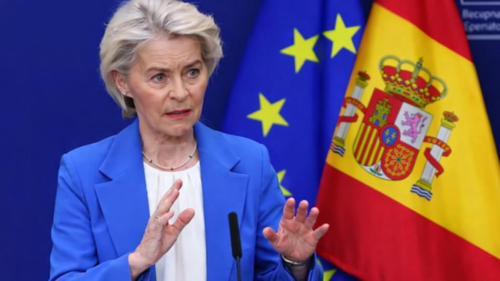 Ursula von der Leyen, Presidenta de la Comisión Europea.