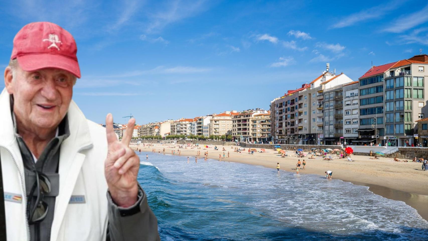 El municipio gallego al que acude Juan Carlos I para participar en las regatas