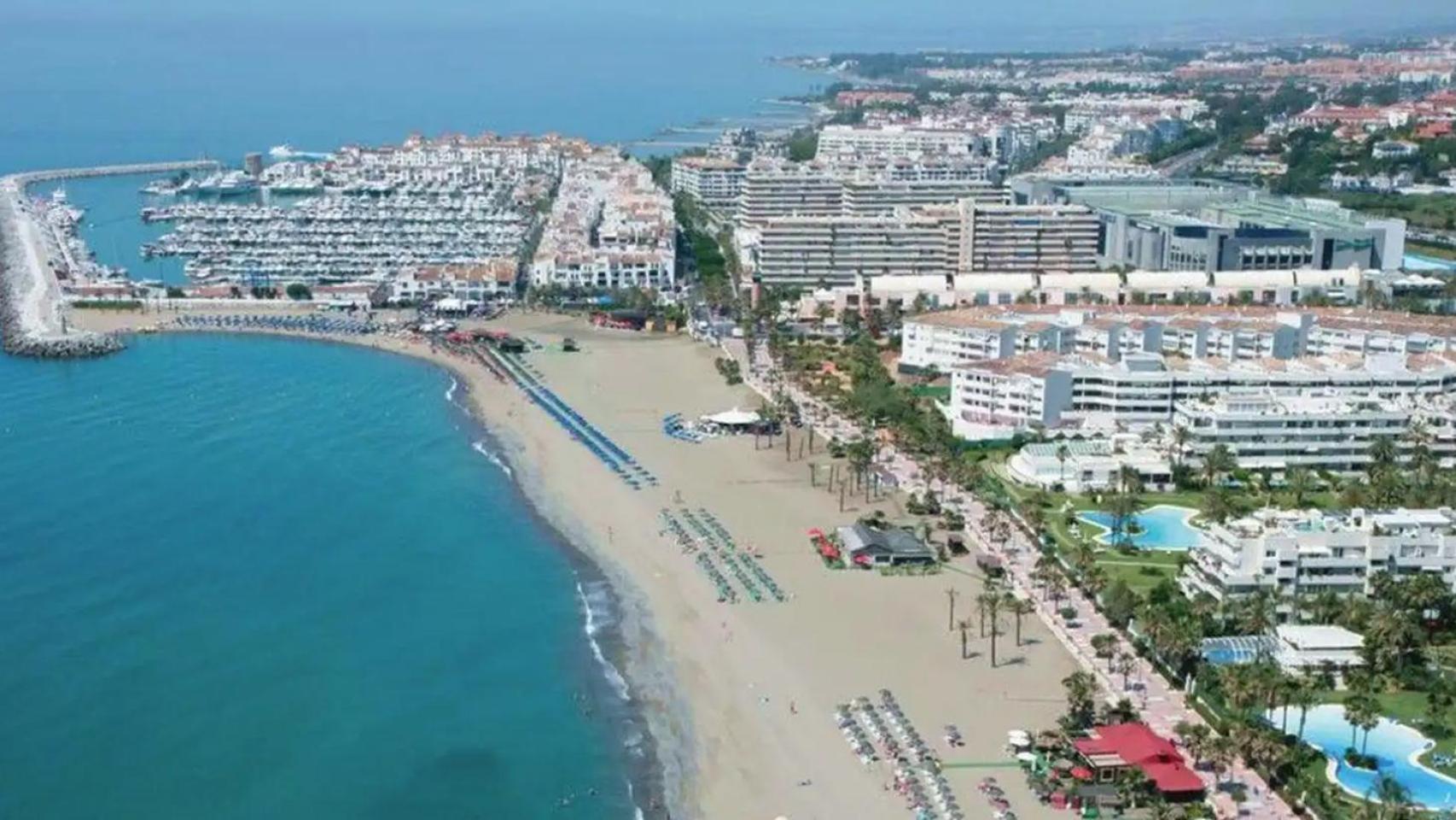 Vistas de Marbella.