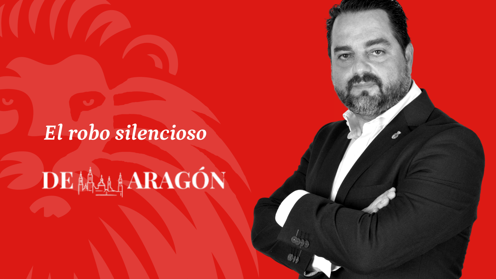 David Arranz, diputado Vox en las Cortes de Aragón.